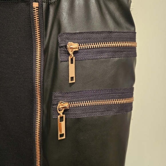 Athena Marie Black Asymmetrical Skirt-Size Medium - Picture 4 of 14